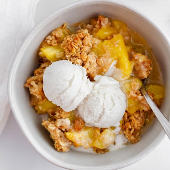 Peach Crisp