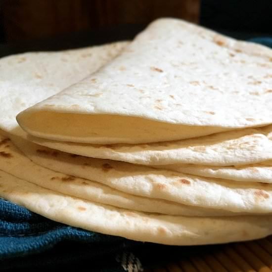 Homemade Flour Tortilla