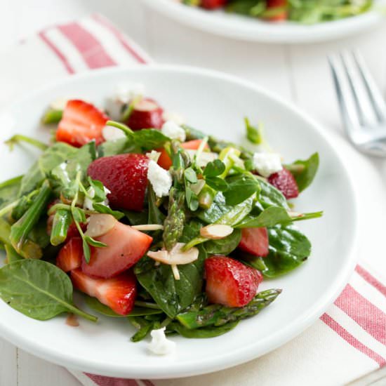 Strawberry Spinach Salad