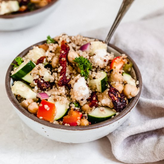 Mediterranean Quinoa Salad