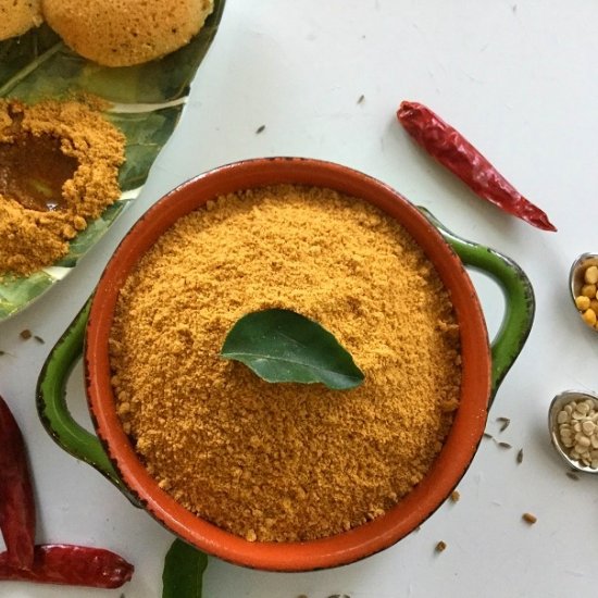 Molaga Podi/Indian Chutney Powder