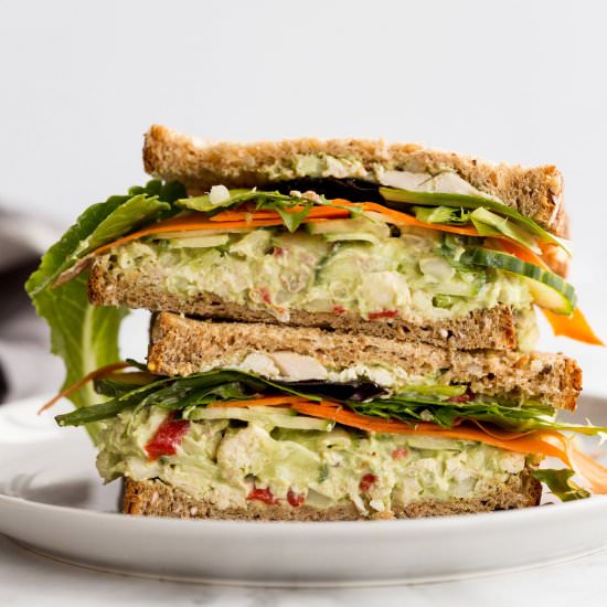 Avocado Goddess Chicken Salad