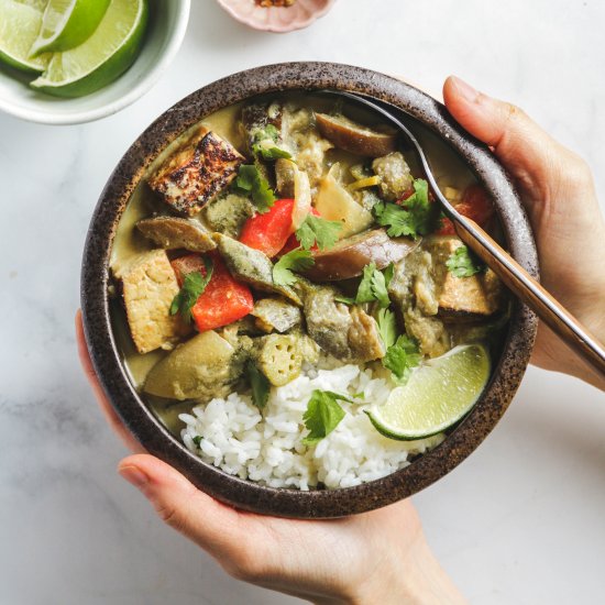 Summer Vegetable Thai Green Curry