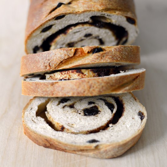 Cinnamon Raisin Bread