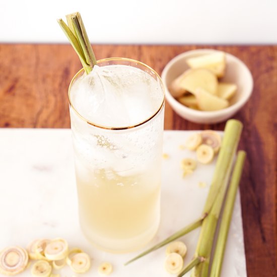 Ginger Lemongrass Fizz