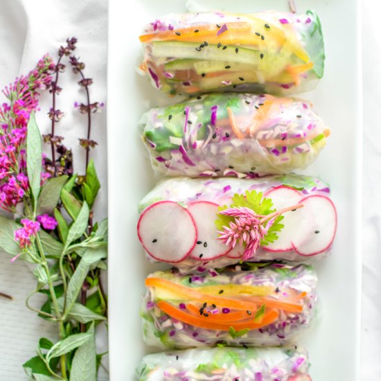 Guide to Rolling Fresh Spring Rolls