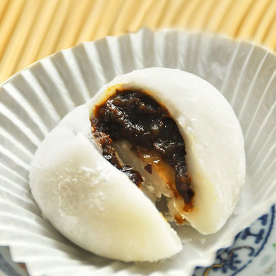 Daifuku Mochi with Red Bean Filling