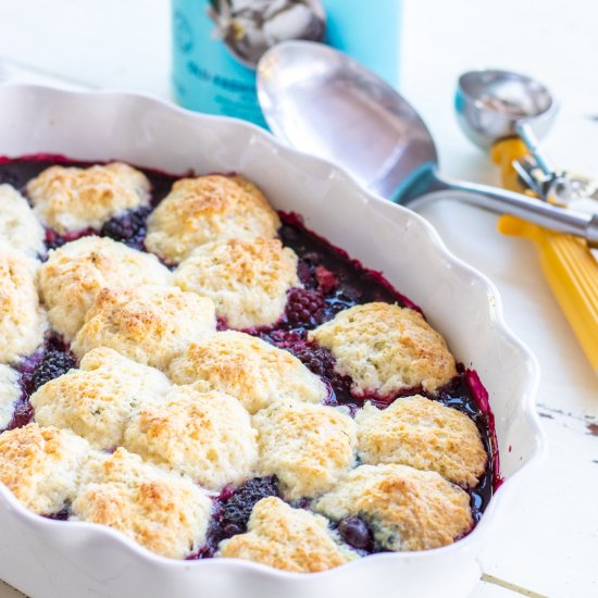 Berries & Thyme Cobbler