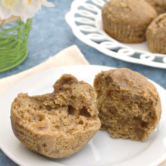 Lentil Apple Muffins