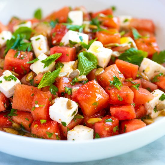 Our Favorite Watermelon Salad