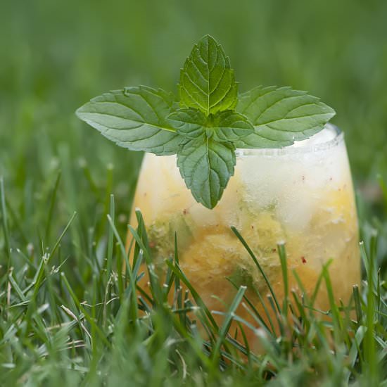 Peach Mint Margarita