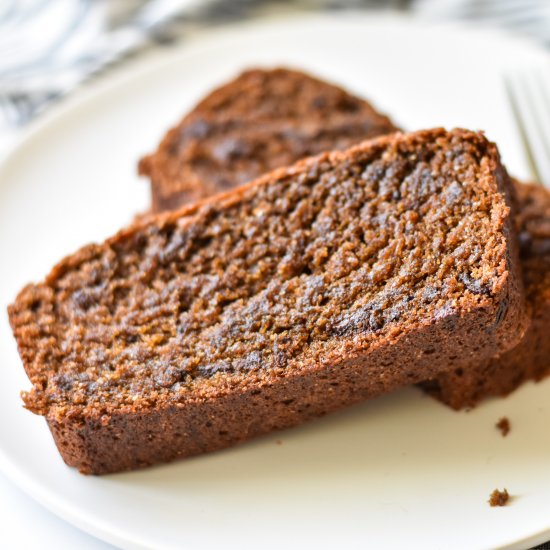 Espresso Chocolate Banana Bread