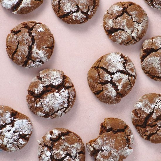 Molasses Ginger Cookies