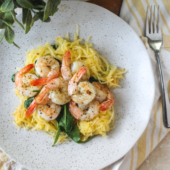 Paleo Shrimp Scampi