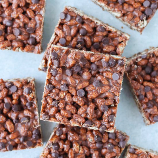 Chocolate Peanut Butter Krispies