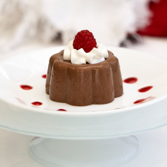 Chocolate Blancmange