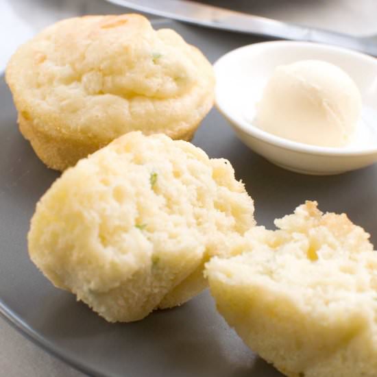 Feta and Chive Muffins