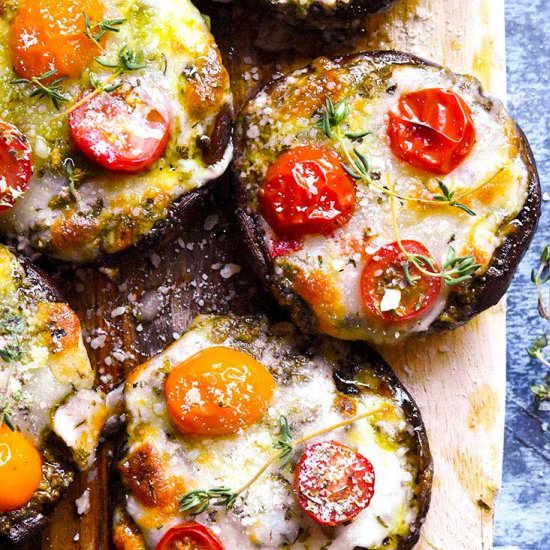 Portobello Mushroom Pizza