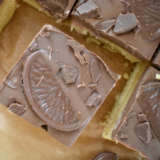 Orange Millionaire Shortbread