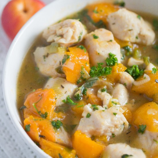 Chicken with Apricots