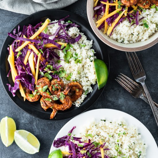 Whole30 Shrimp Buddha Bowls