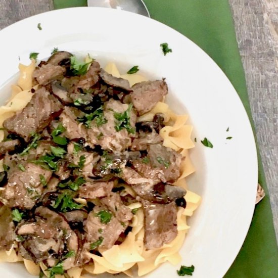 Stroganoff… Beef Stroganoff