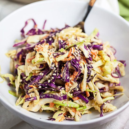 Asian Cabbage Slaw