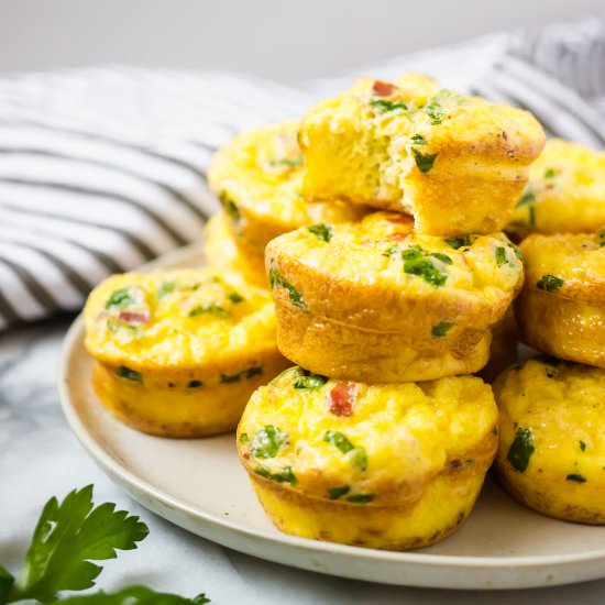 Turkey Bacon Egg Bites