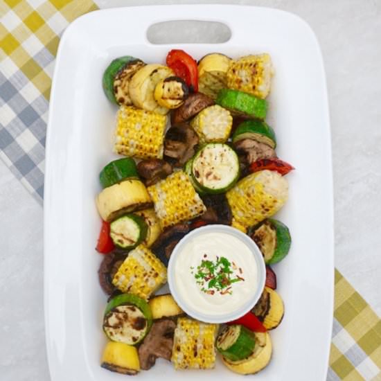 Aioli Grilled Vegetables