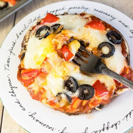 Portobello Mushroom Pizza