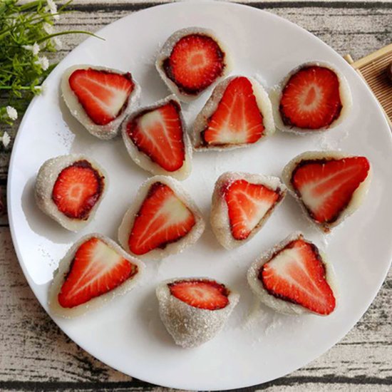 How to make Strawberry Mochi