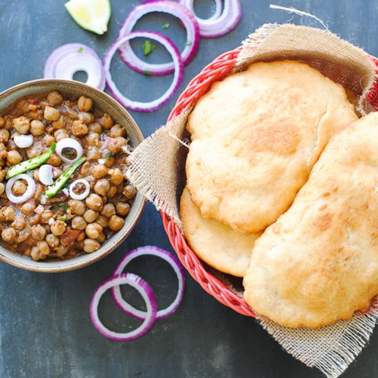 Bhatura (Pillowy Indian Bread)