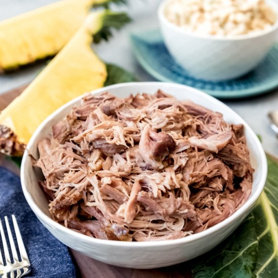 KALUA PORK (SLOW COOKER OR INSTANT