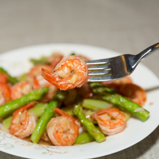 asparagus and shrimp recipes