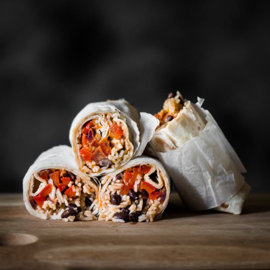 Smoky Vegan Burrito Recipe