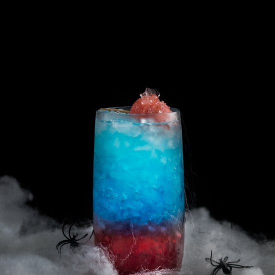 Layered Spiderman Cocktail