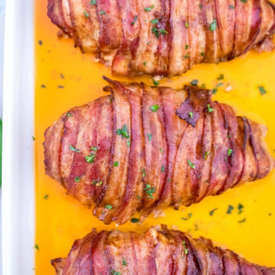 Bacon Wrapped Jalapeno Chicken