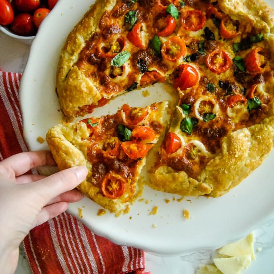 Caprese Galette