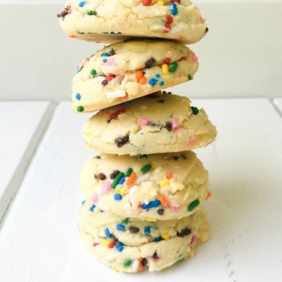 Easy Funfetti Sugar Cookies