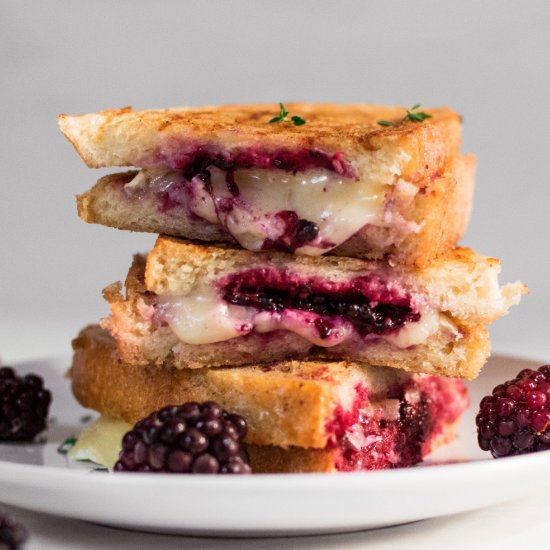 Blackberry Grilled Cheese