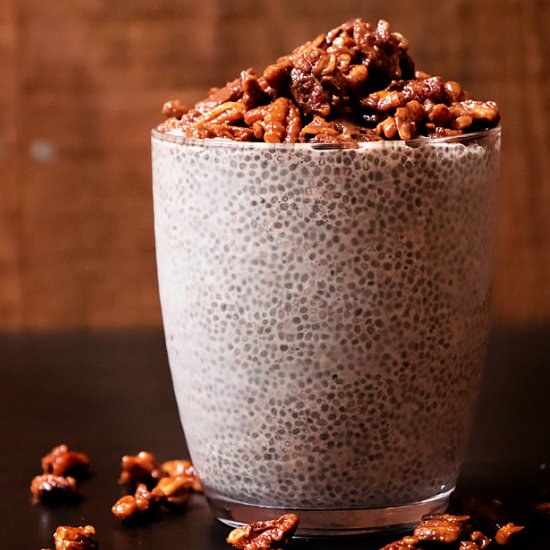 Sticky Bun Chia Seed Pudding