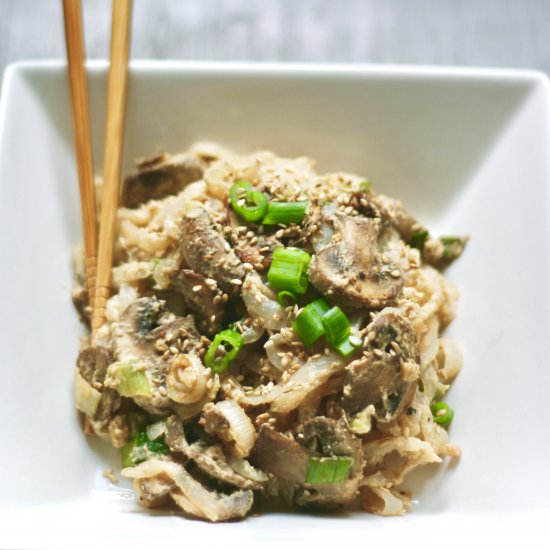 Tahini Shirataki Noodles