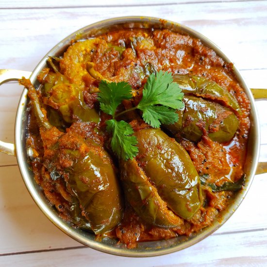 Stuffed Brinjal Curry