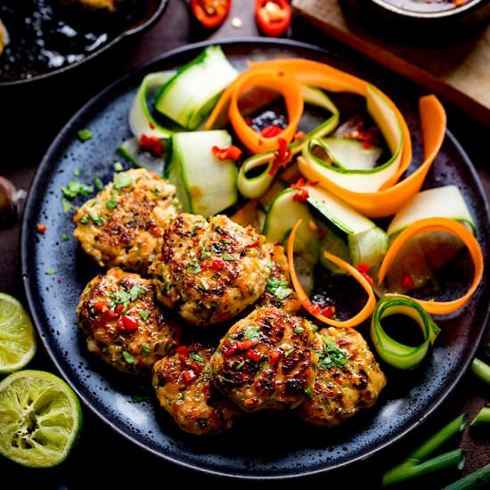 Thai Salmon Fish Cakes