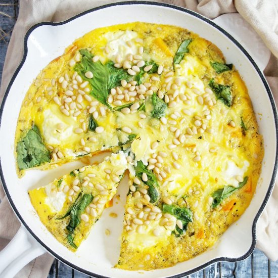 Pumpkin Frittata with Ricotta