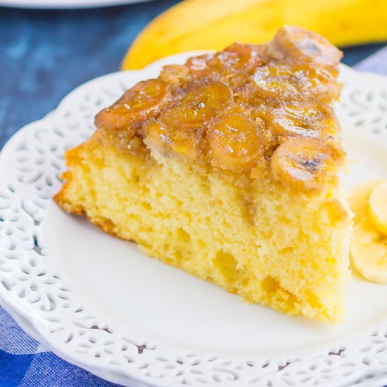 Banana Upside Down Cake