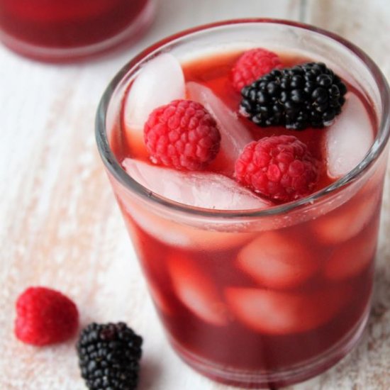 Berry Infused Iced Tea