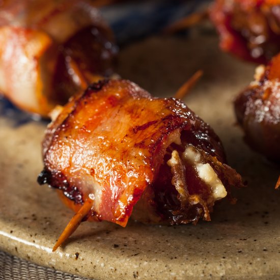 Bacon-Wrapped Medjool Dates