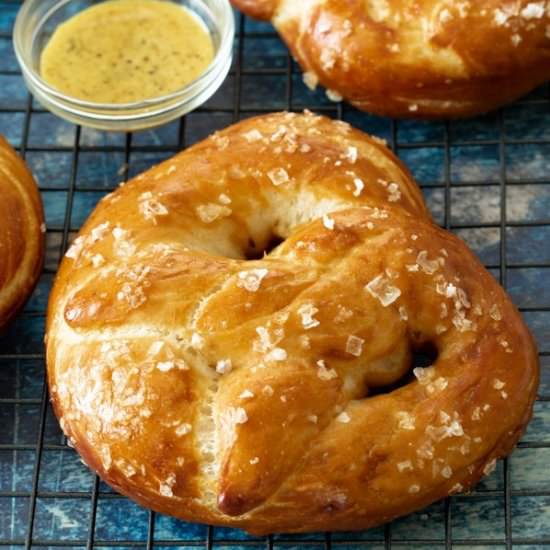 Homemade Soft Pretzels