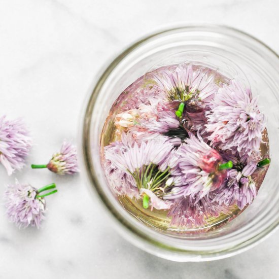 Chive Blossom Vinegar